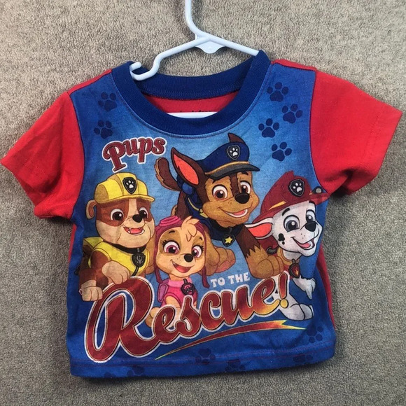 Paw patrol pajamas top‎ size 2T - Picture 1 of 9